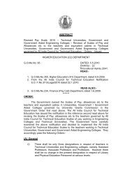 ABSTRACT Revised Pay Scale, 2010 â Technical ... - Tndte.com