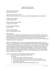 1 | P a g e      STEM ScaleâUp Proposal FIRST Tech Challenge (FTC ...