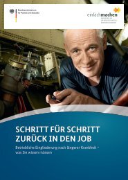 Schritt fÃ¼r Schritt zurÃ¼ck in den Job - Betriebliche Eingliederung ...