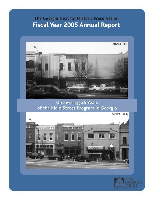 2005 Annual Report - The Georgia Trust for Historic Preservation