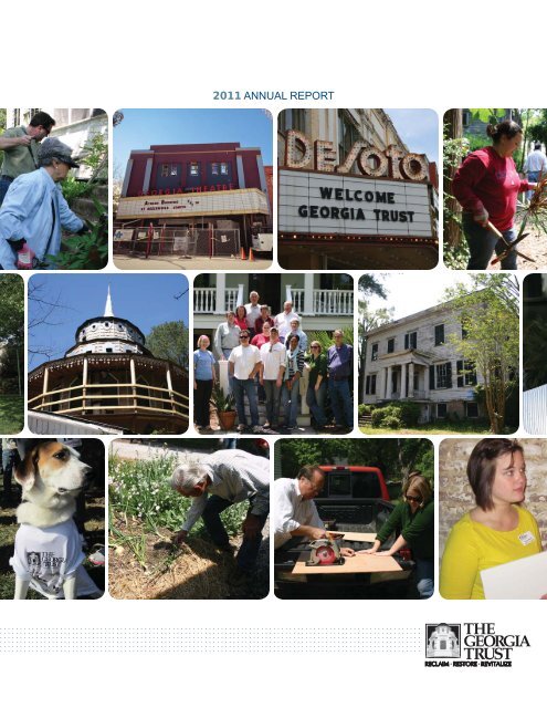 2011 Annual Report.indd - The Georgia Trust for Historic Preservation