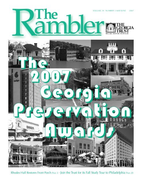 May/June 2007 - The Georgia Trust for Historic Preservation