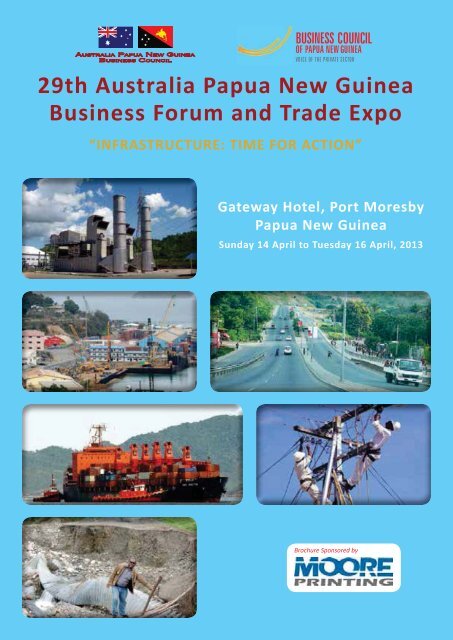 29th Australia Papua New Guinea Business Forum and Trade Expo