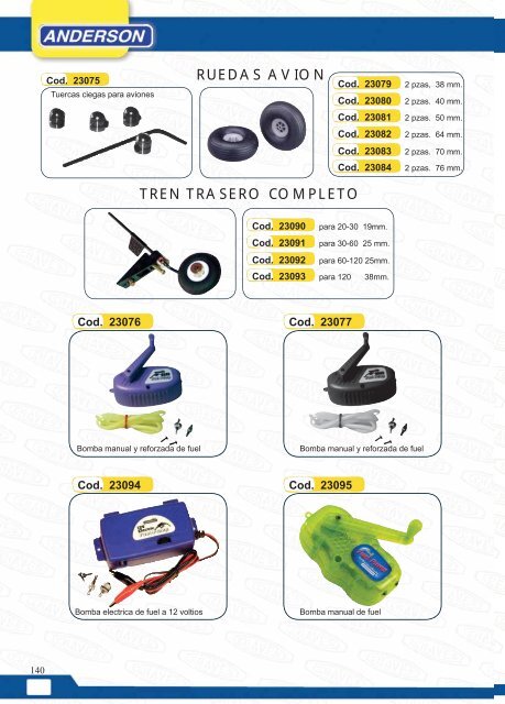 23-ANDERSON Accs. Aviones y coches - Chavessa