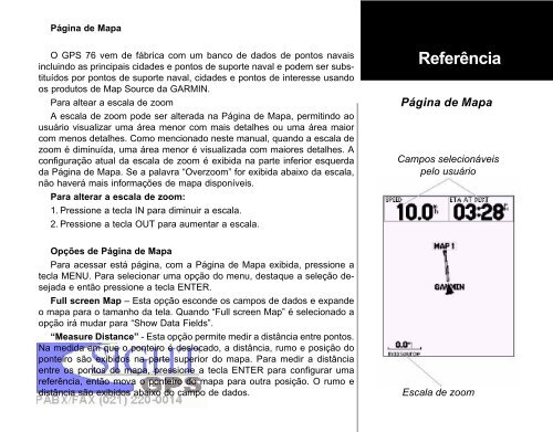 Manual Garmin 76 - GPS -PortuguÃªs