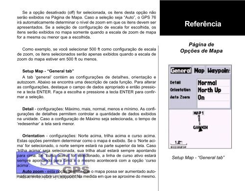 Manual Garmin 76 - GPS -PortuguÃªs