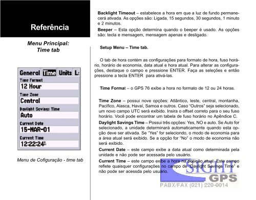 Manual Garmin 76 - GPS -PortuguÃªs