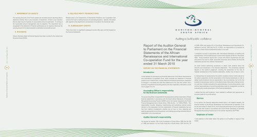 Annual Report - Department of Foreign Affairs