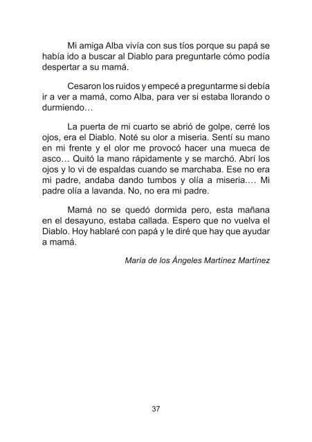 I CERTAMEN DE RELATOS CORTOS - Instituto de la Mujer de ...