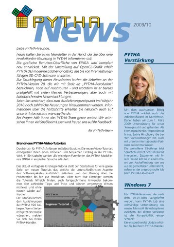 PYTHA-Newsletter V20