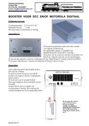 booster voor dcc en/of motorola digitaal - Treinelektronika.com