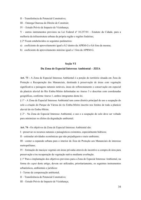 minuta projeto de lei âconsolida as disposiÃ§Ãµes do plano diretor do ...