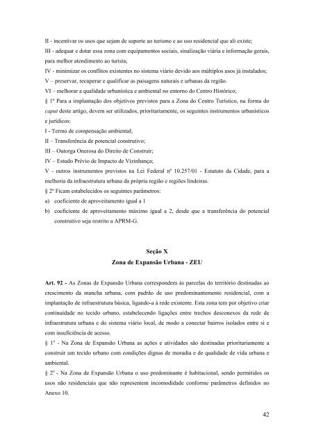 minuta projeto de lei âconsolida as disposiÃ§Ãµes do plano diretor do ...