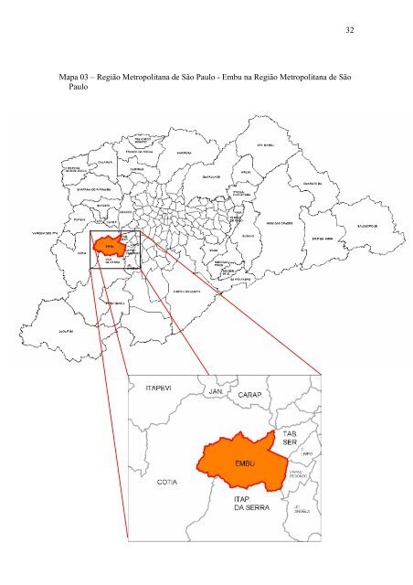 leitura da cidade de embu para a elaboraÃ§Ã£o do plano diretor