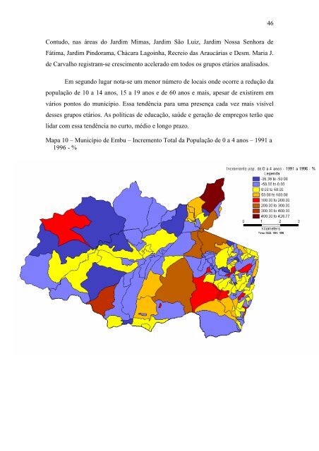 leitura da cidade de embu para a elaboraÃ§Ã£o do plano diretor