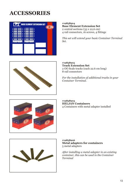 CONTAINER TERMINAL MANUAL - Heljan