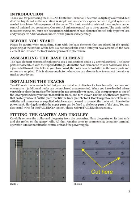 CONTAINER TERMINAL MANUAL - Heljan