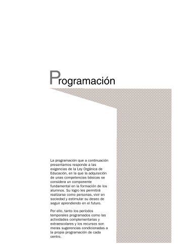 Programación didáctica (PDF)