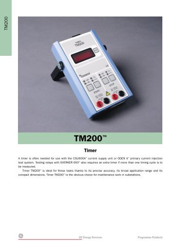 TM200 Timer - Inessman