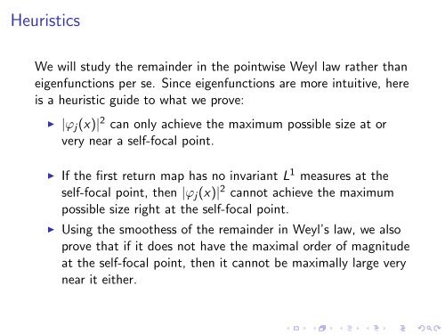 Park City Lectures on Eigenfunctions, Lecture 5: Lp norms of ...