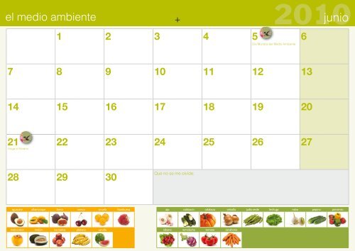 calendario 2010 Por un consumo responsable, cambiemos ... - Cecu
