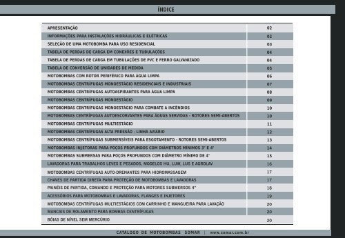 Catálogo de Motobombas - Comercialferp.com.br