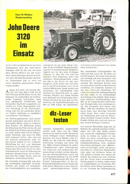 John Deere Einsatz - IG SmZ