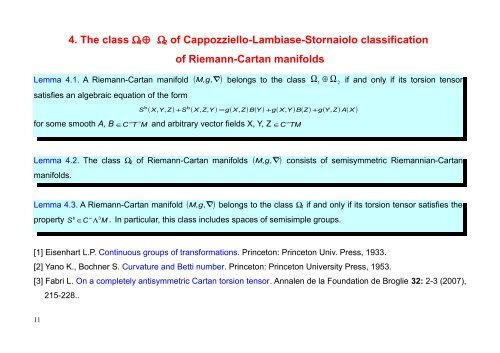 ON GLOBAL RIEMANN-CARTAN GEOMETRY