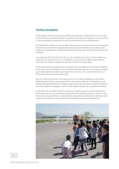 Informe de gestiÃ³n anual 2011. - Aena Aeropuertos