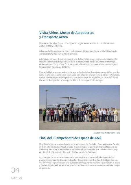 Informe de gestiÃ³n anual 2011. - Aena Aeropuertos