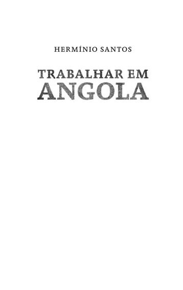 Trabalhar em Angola - Planeta