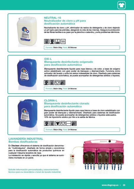 Disclean catalogo completo 2015