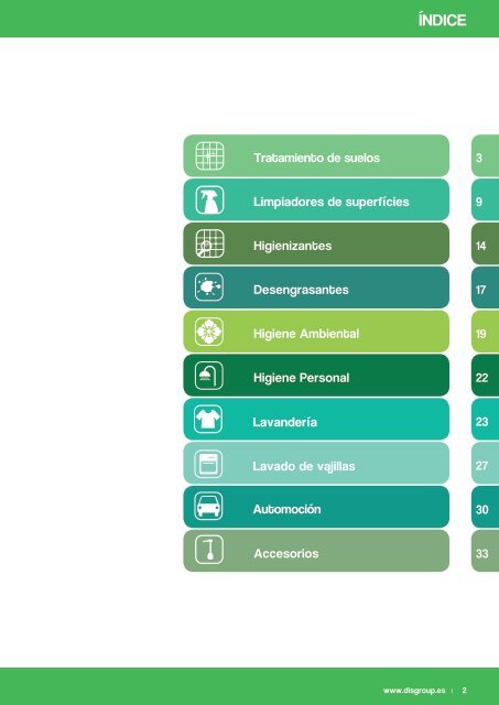 Disclean catalogo completo 2015