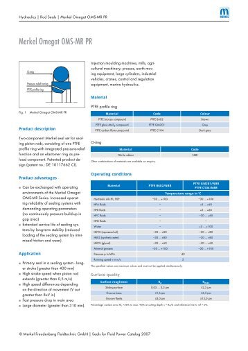 Merkel Omegat OMS-MR PR - www.merkel-freudenberg.de