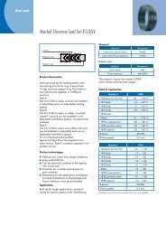 Merkel Chevron Seal Set ES/ESV - www.merkel-freudenberg.de