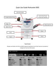 Photocopier Quick Use Guide