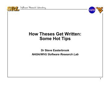Thesis Proposal How to Prepare - HKU Graduate School