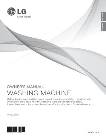 using your washing machine