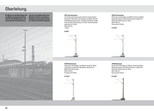 Oberleitung. - Märklin