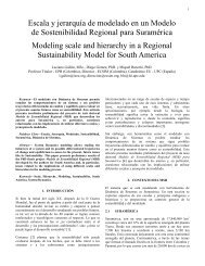 Escala y jerarquÃ­a de modelado en un Modelo de Sostenibilidad ...