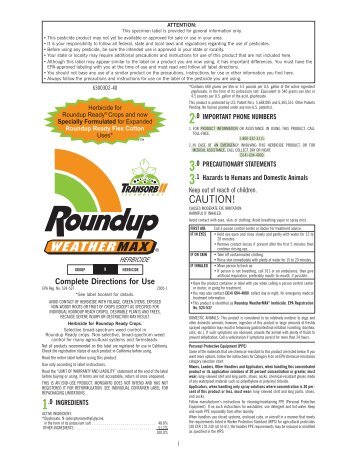 Roundup WeatherMax.pdf - Plant Growth Facilities