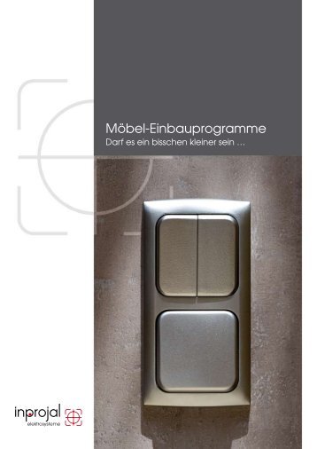 Möbel-Einbauprogramme - inprojal.de