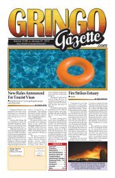 January 4, 2010 - the Gringo Gazette