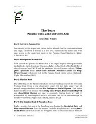 Panama Canal Zone.pdf - Tico Tours