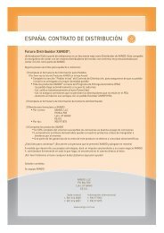ESPAxA: CONTRATO DE DISTRIBUCIÃN - XanGo