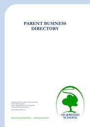 PARENT BUSINESS DIRECTORY - Silkwood School