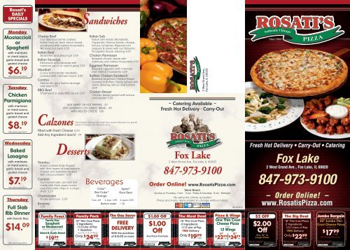 Print - Rosati's Pizza