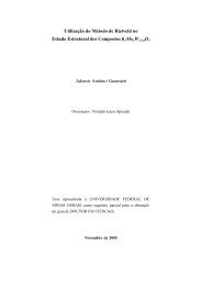 Tese completa em formato PDF - Departamento de FÃ­sica - UFMG