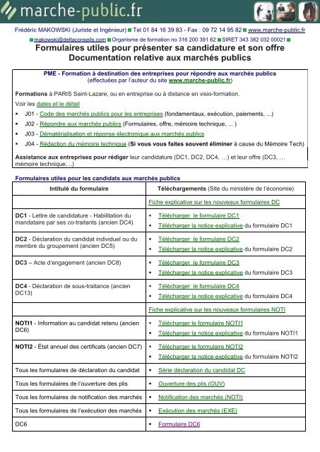 Formulaires Utiles Pour Pra C Senter Sa Candidature Marcha C S Publics