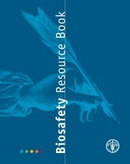 Biosafety Resource Book - FAO